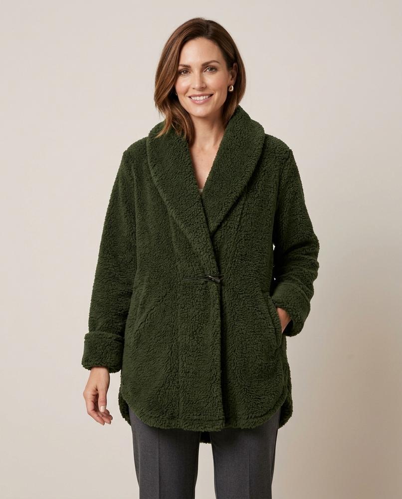 Lulus Secrets - Varon | Plush Toggle-Front Jacket Women