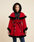 Lulus Secrets - Tilin | Faux-Fur Trimmed Belted Coat Women