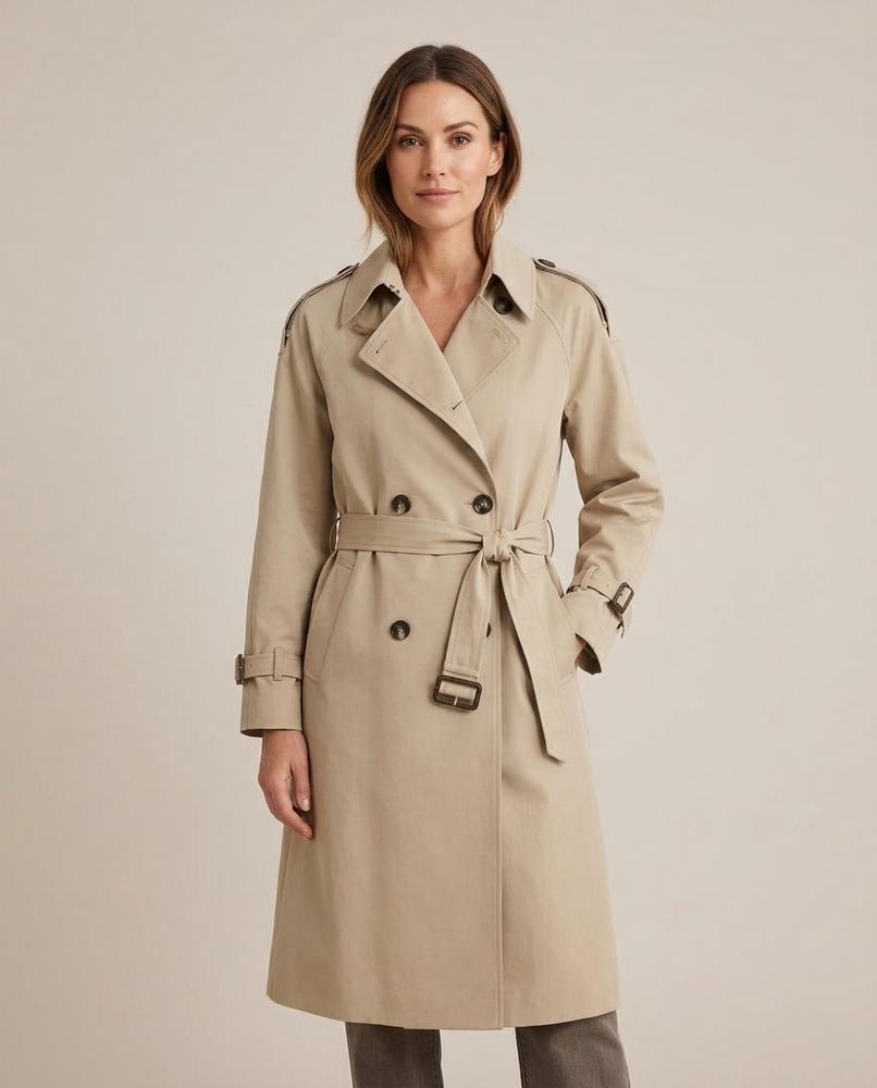 Lulus Secrets - Covar | Double-Breasted Belted Coat Women
