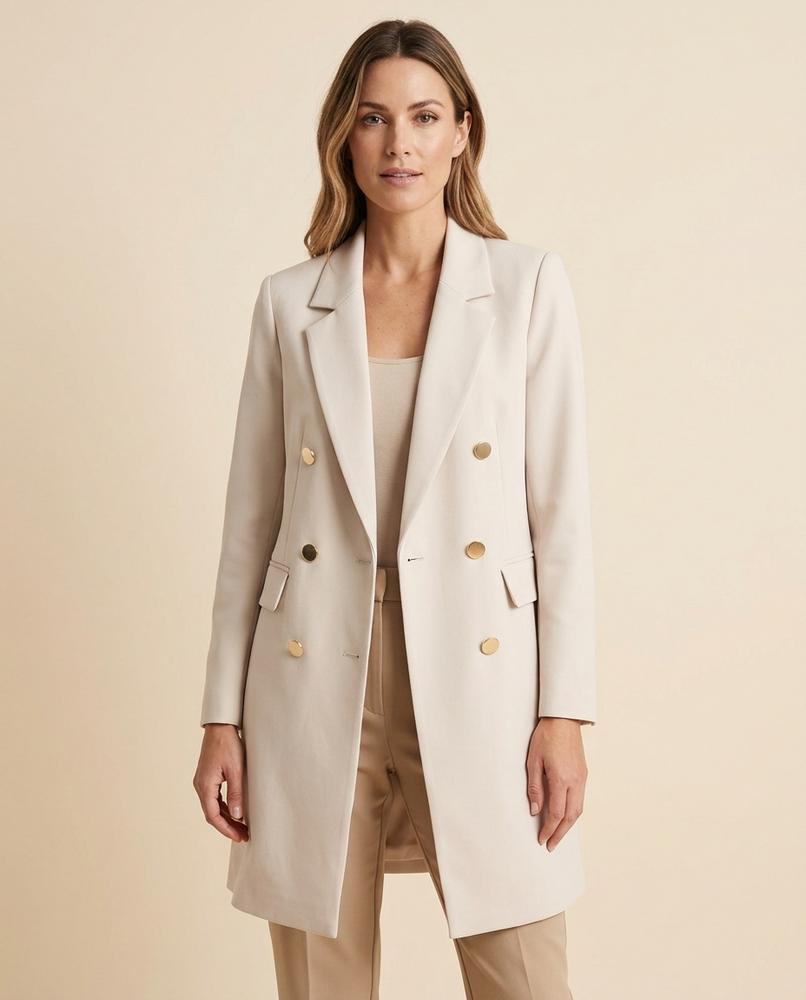 Lulus Secrets - Netor | Double-Breasted Tailored Coat Women