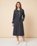 Lulus Secrets - Vesan | Plaid Piped Coat Women