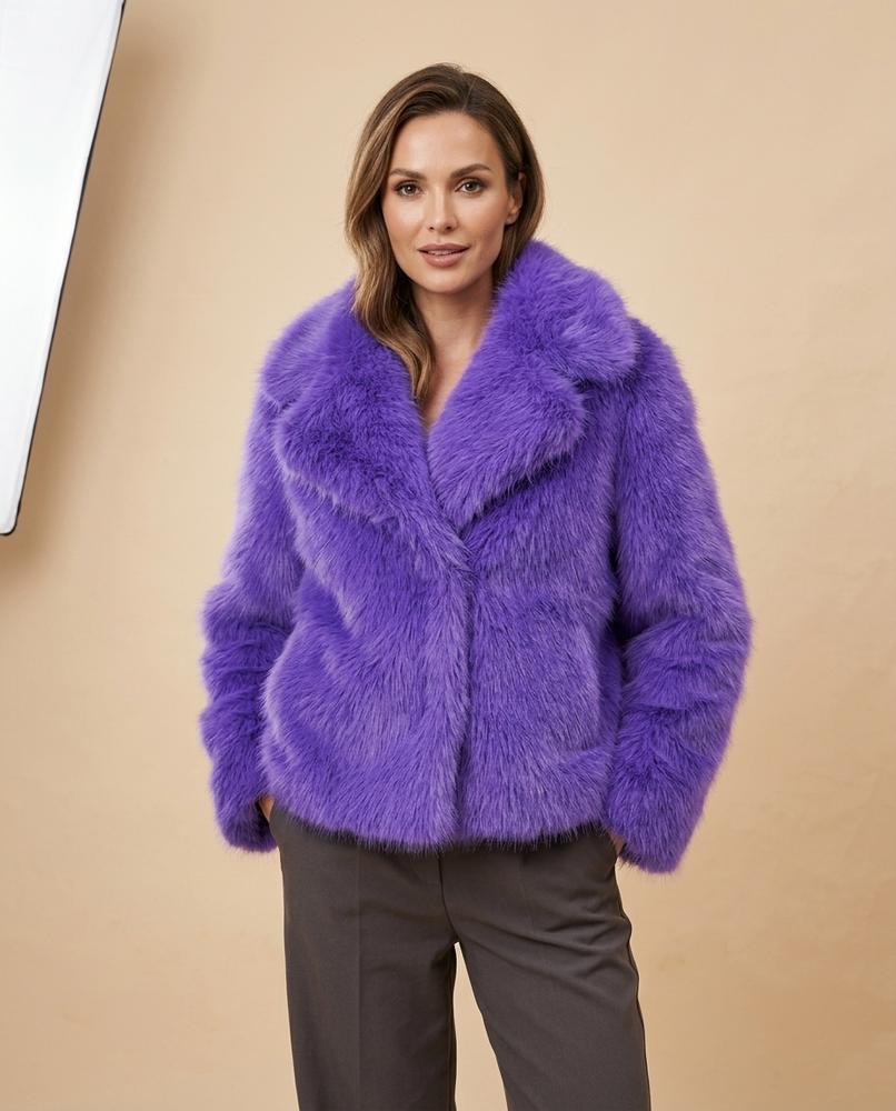 Lulus Secrets - Rasen | Faux Fur Single-Breasted Jacket Women