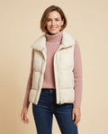 Lulus Secrets - Masan | Padded High-Collar Vest Women