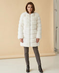 Lulus Secrets - Misil | Faux Fur Collarless Coat Women