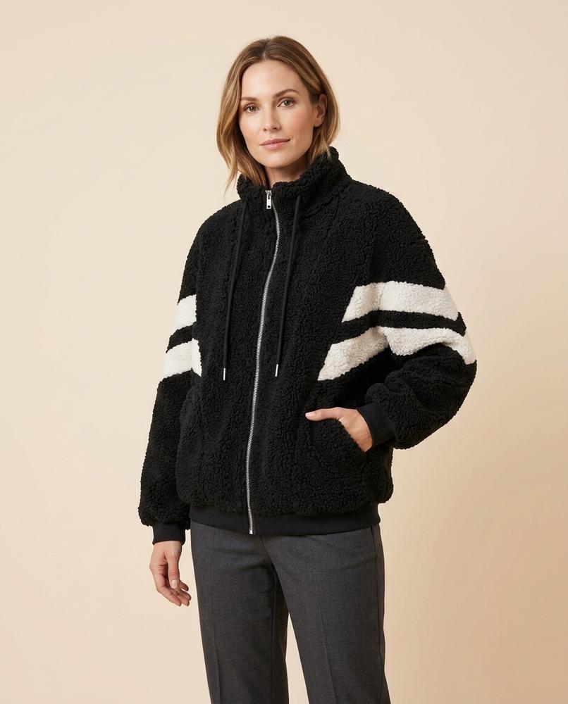Lulus Secrets - Danal | Teddy Fleece Zip-Up Jacket Women