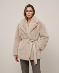 Lulus Secrets - Arron | Belted Faux Fur Coat Women