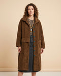 Lulus Secrets - Caron | Corduroy Longline Coat Women
