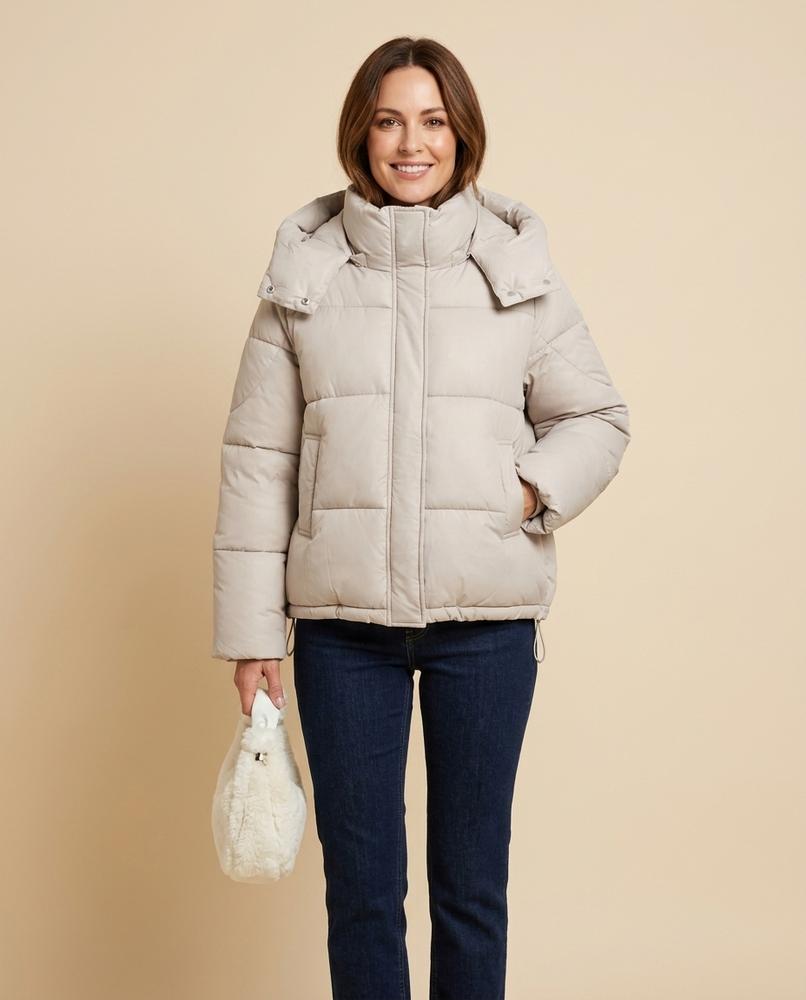 Lulus Secrets - Salin | Quilted Hooded Jacket Women