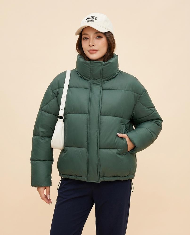 Lulus Secrets - Salin | Quilted Hooded Jacket Women