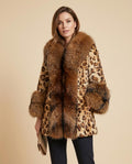 Lulus Secrets - Ralan | Leopard Print Faux Fur Coat Women