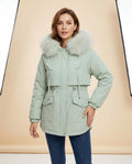 Lulus Secrets - Nonor | Padded Fur-Trimmed Jacket Women