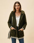 Lulus Secrets - Sesil | Hooded Teddy-Fleece Jacket Women