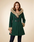 Lulus Secrets - Riven | Fur-Trimmed Hooded Coat Women