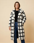Lulus Secrets - Timel | Checkered Teddy Coat Women