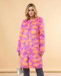 Lulus Secrets - Rinav | Faux Fur Collarless Coat Women