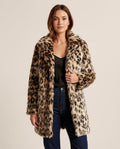 Lulus Secrets - Neral | Leopard Print Faux Fur Coat Women