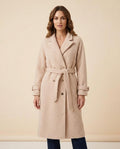 Lulus Secrets - Kesan | Textured Belted Coat Women