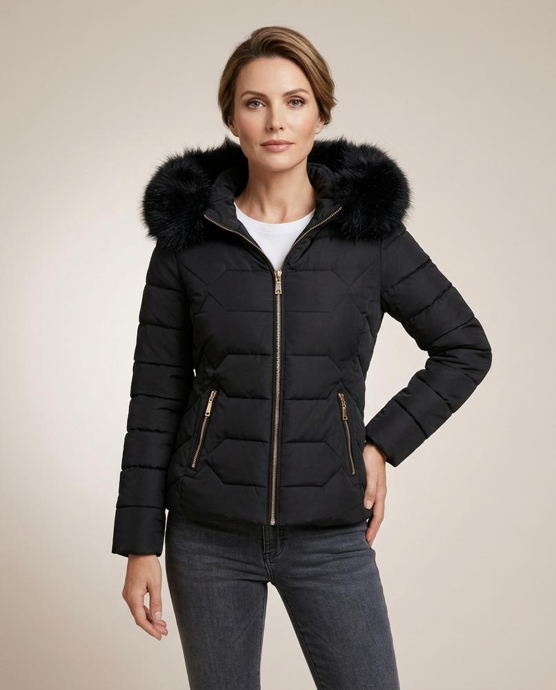 Lulus Secrets - Dalen | Quilted Hooded Jacket Women