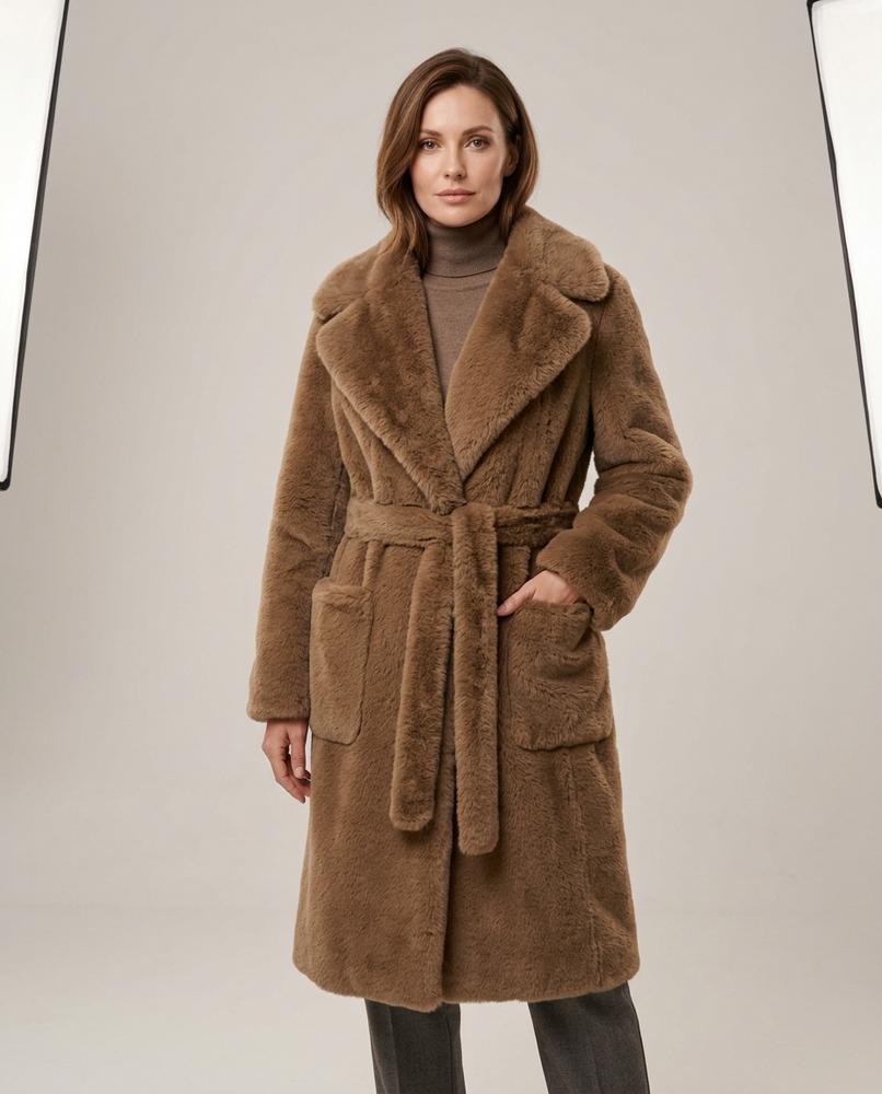 Lulus Secrets - Tiran | Faux Fur Maxi-Length Coat Women