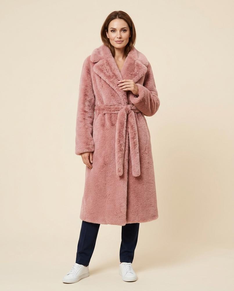 Lulus Secrets - Tiran | Faux Fur Maxi-Length Coat Women