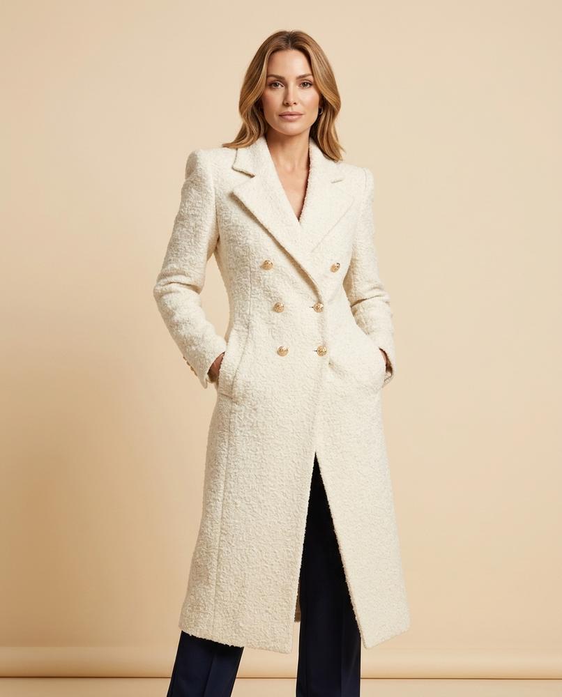 Lulus Secrets - Lolan | Double-Breasted Structured Coat Women