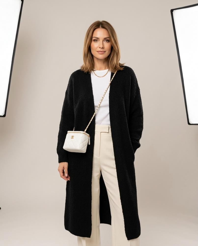 Lulus Secrets - Tanor | Longline Open-Front Knit Cardigan Women