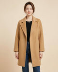 Lulus Secrets - Raral | Cashmere Notched Lapel Coat Women