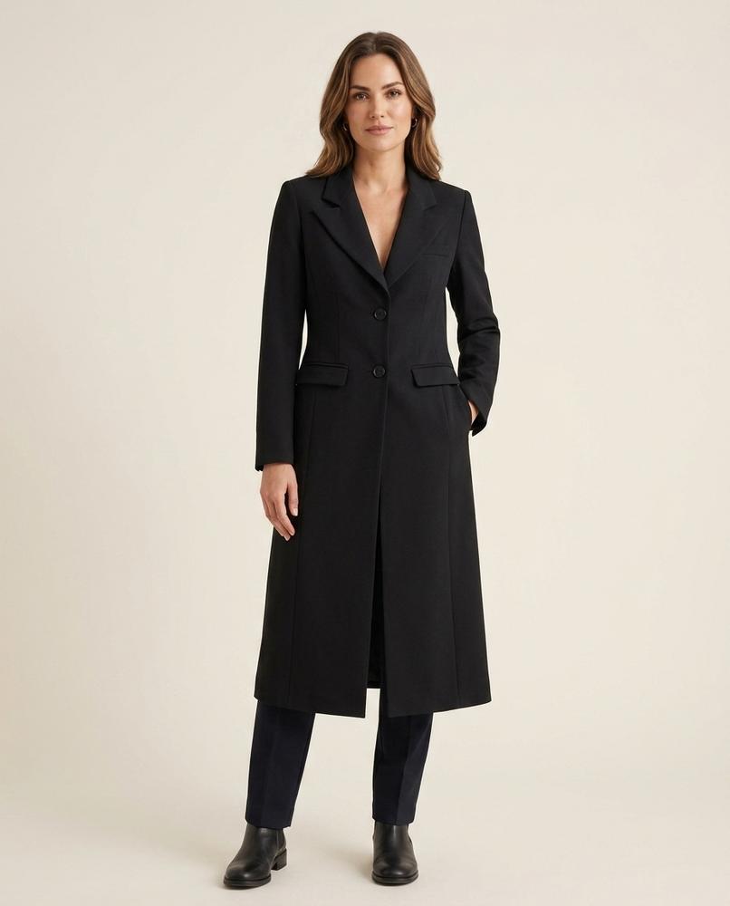 Lulus Secrets - Elken | Single-Breasted Longline Coat Women