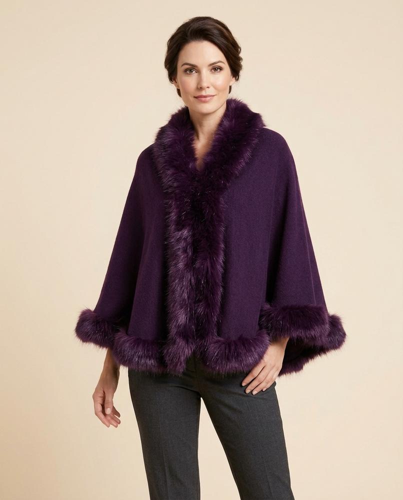Lulus Secrets - Yosel | Open-Front Fur-Trimmed Knit Cardigan Women