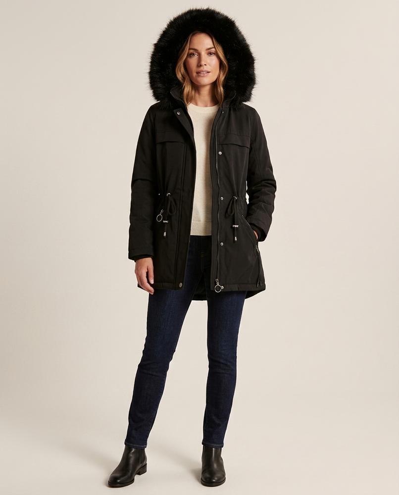 Lulus Secrets - Mikar | Hooded Lined Coat Women