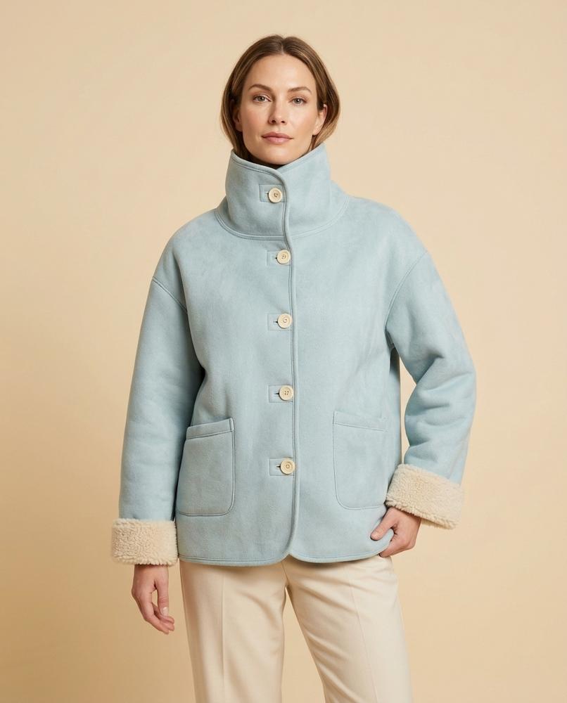 Lulus Secrets - Cosen | High-Neck Reversible Jacket Women