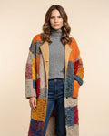 Lulus Secrets - Corev | Patchwork Chunky Knit Coat Women