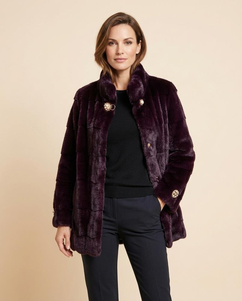 Lulus Secrets - Coken | Plush Buttoned Coat Women