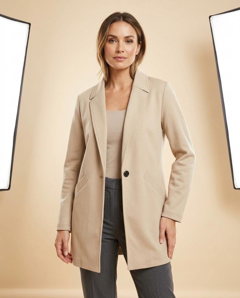 Lulus Secrets - Arlev | Single-Breasted Long-Cut Blazer Women