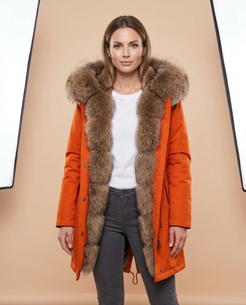 Lulus Secrets - Tiven | Fur-Trimmed Lined Coat Women