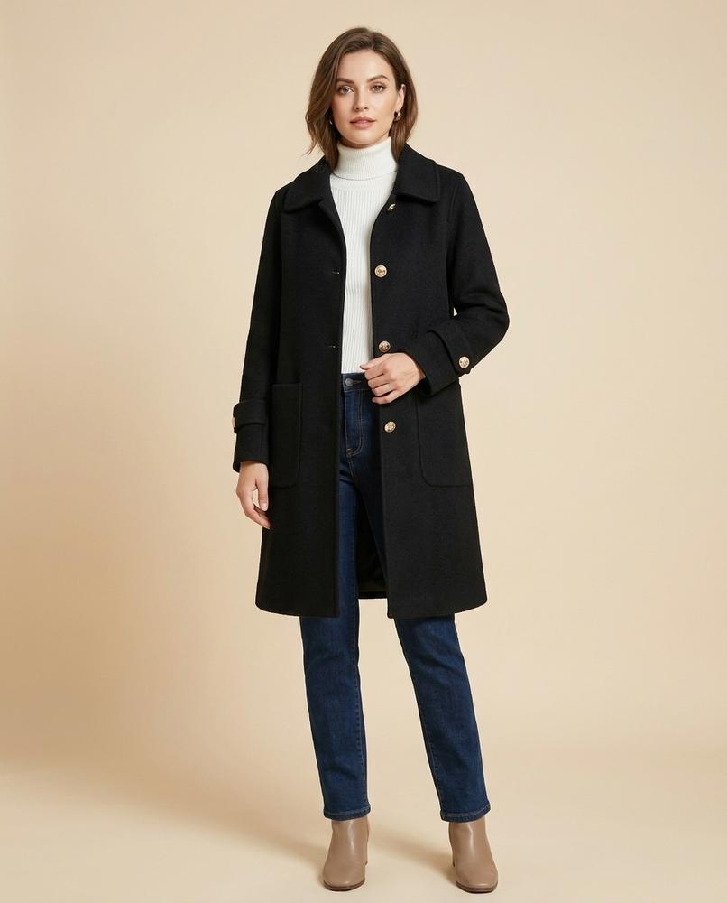 Lulus Secrets - Romon | Single-Breasted Buttoned Coat Women