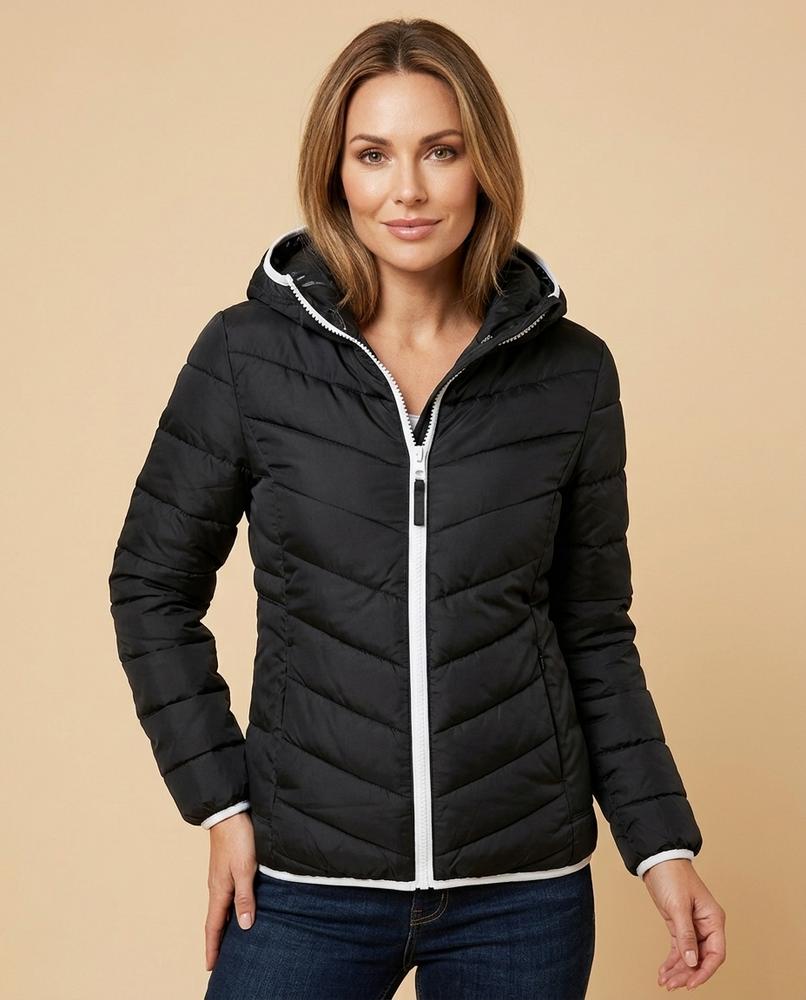 Lulus Secrets - Lylen | Quilted Hooded Jacket Women