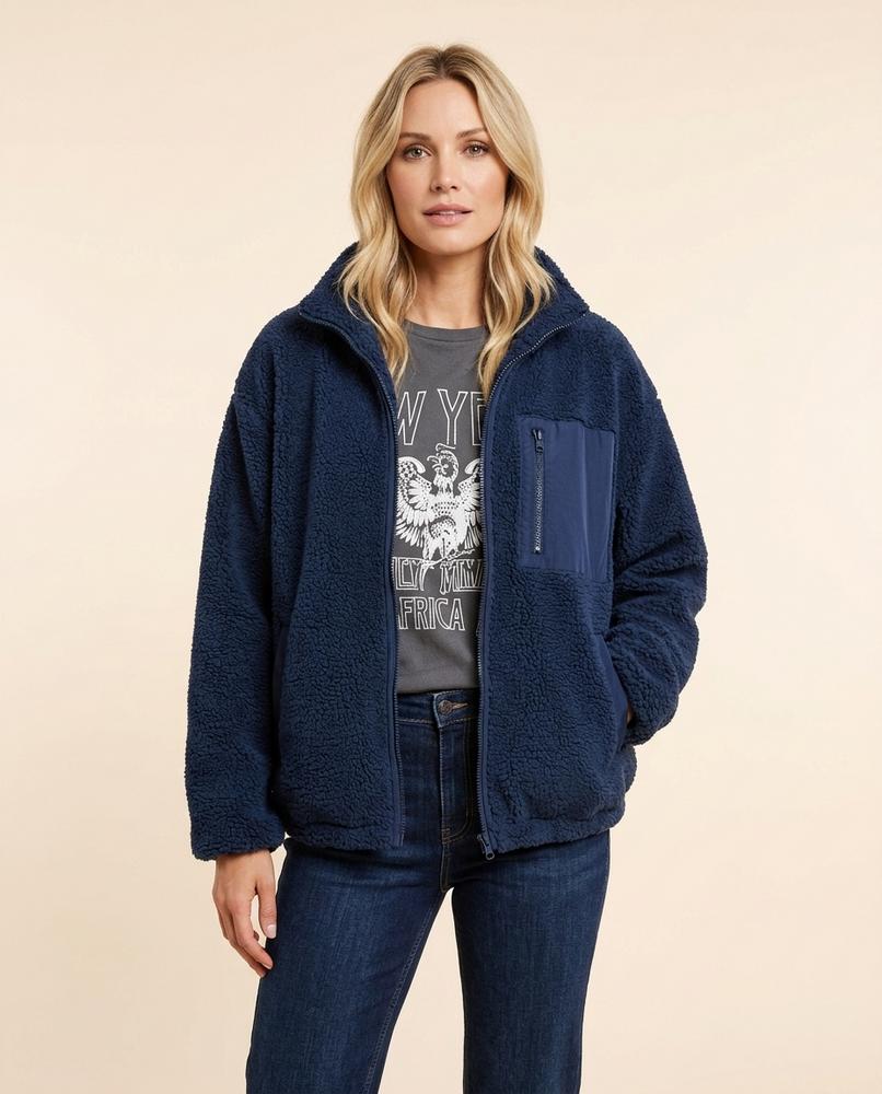 Lulus Secrets - Seran | Zip-Up Sherpa Jacket Women