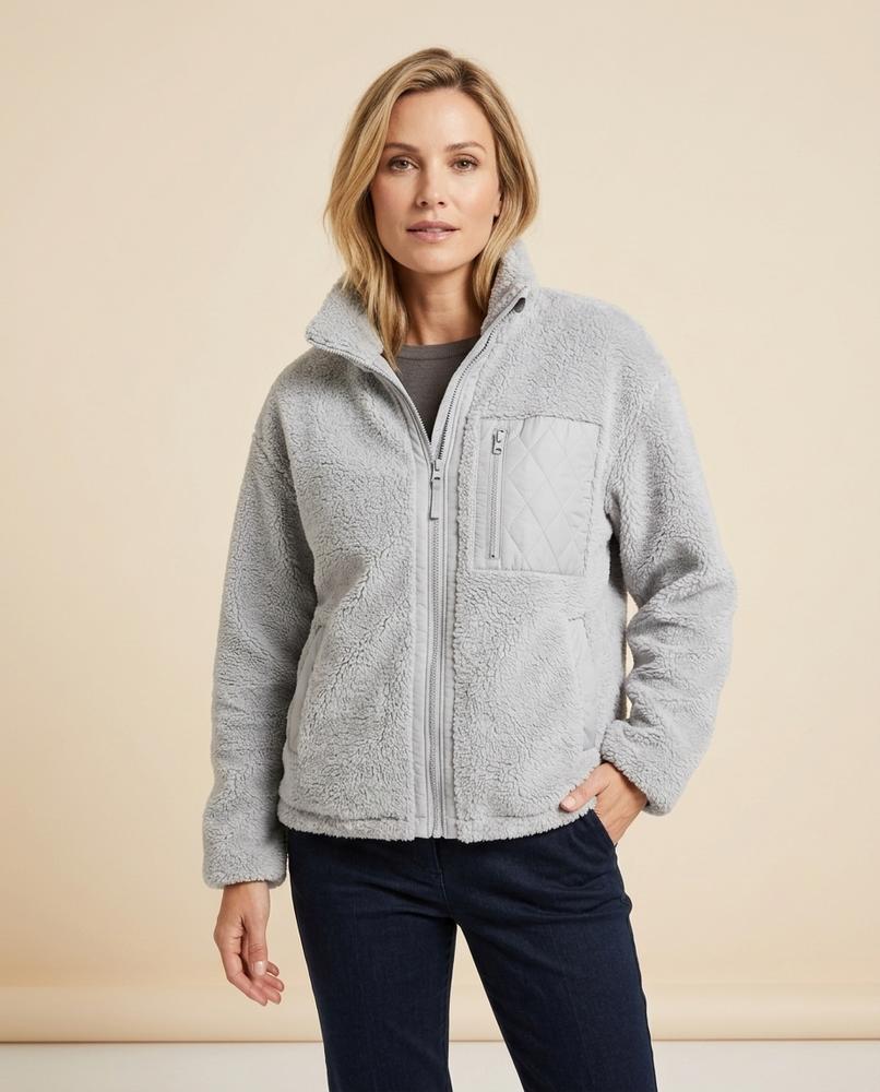 Lulus Secrets - Seran | Zip-Up Sherpa Jacket Women