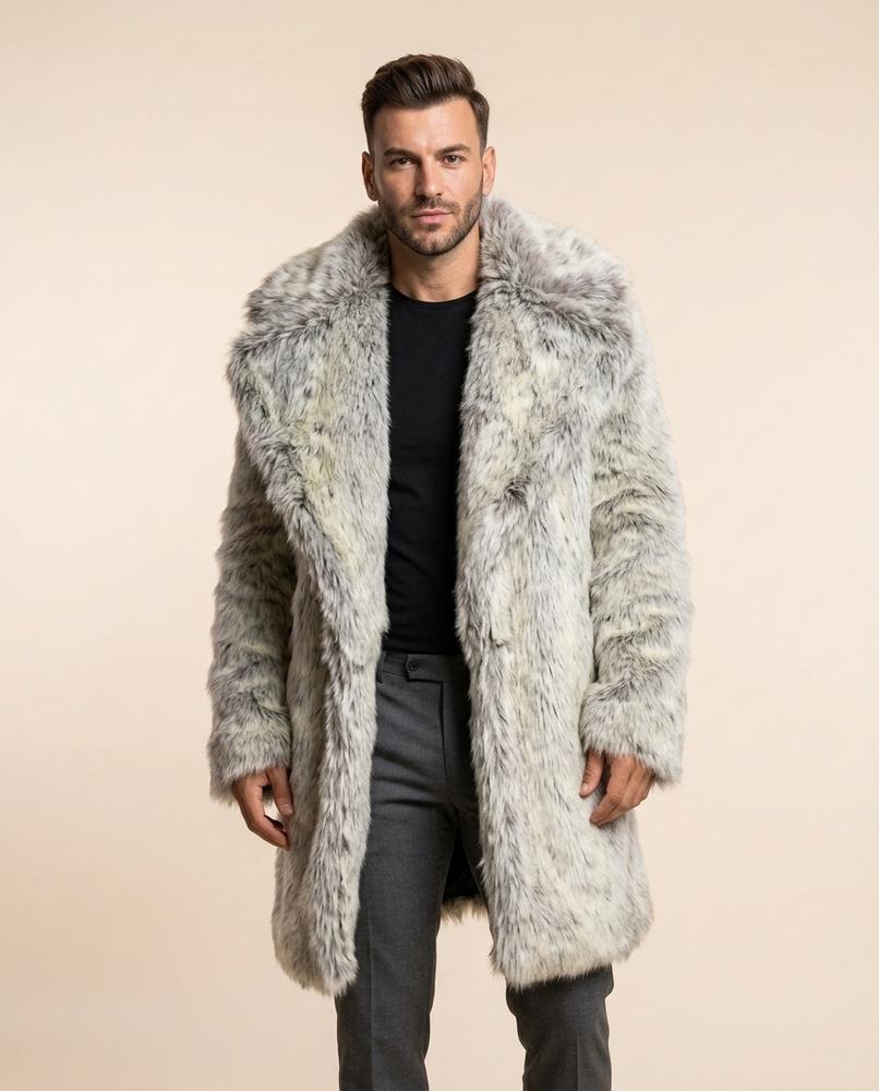 Lulus Secrets - Varen | Faux Fur Longline Coat Men