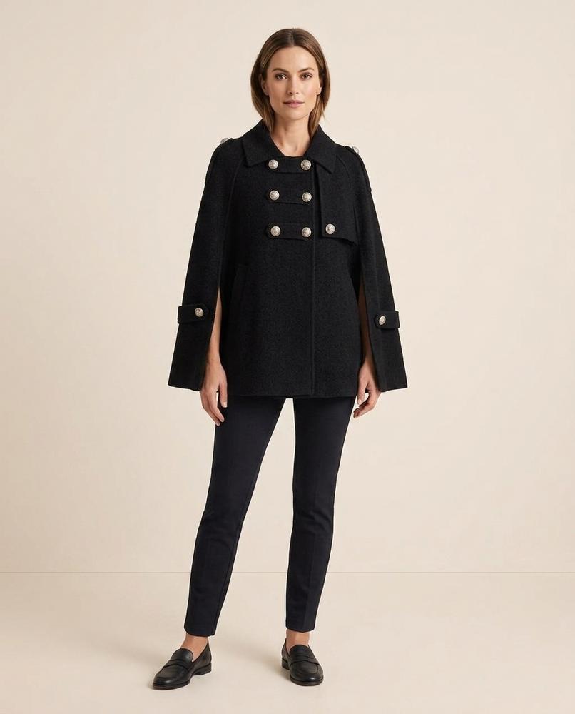 Lulus Secrets - Novar | Double-Breasted Sleeveless Coat Women