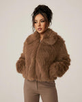 Lulus Secrets - Tator | Faux-Fur Zip-Up Jacket Women