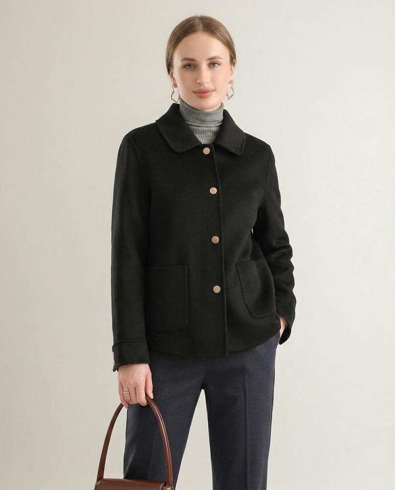 Lulus Secrets - Sesel | Collared Button-Front Jacket Women