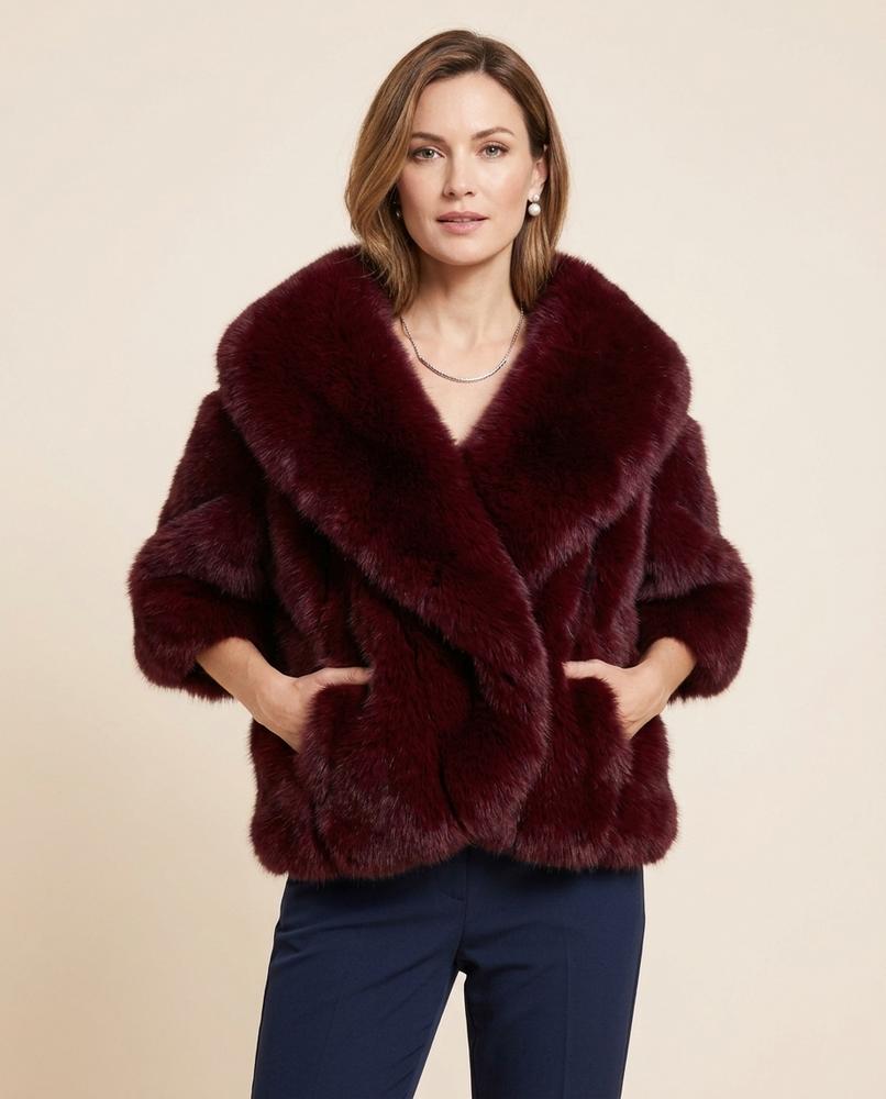 Lulus Secrets - Alran | Faux-Fur Open-Front Jacket Women
