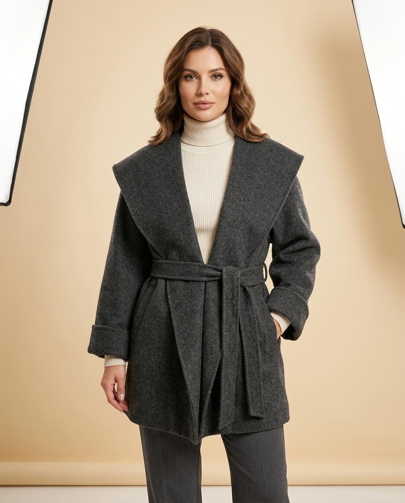 Lulus Secrets - Lylar | Hooded Belted Coat Women