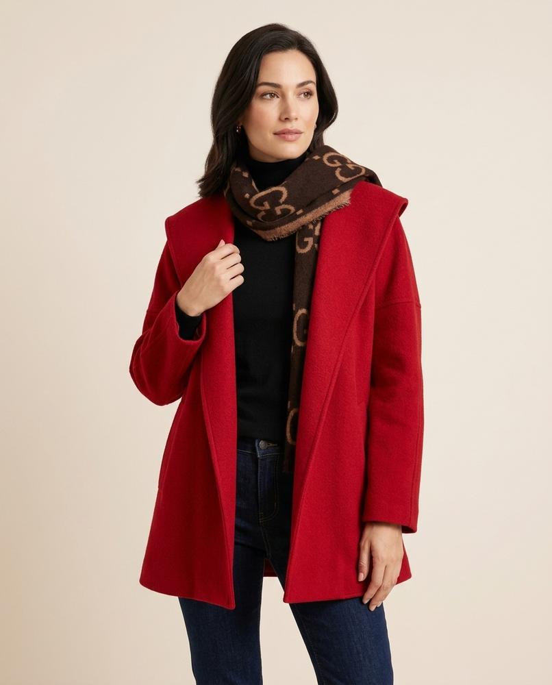 Lulus Secrets - Lylar | Hooded Belted Coat Women