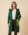 Lulus Secrets - Daver | Hooded Two-Tone Coat Women
