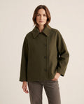 Lulus Secrets - Sasin | Button-Up Collared Jacket Women