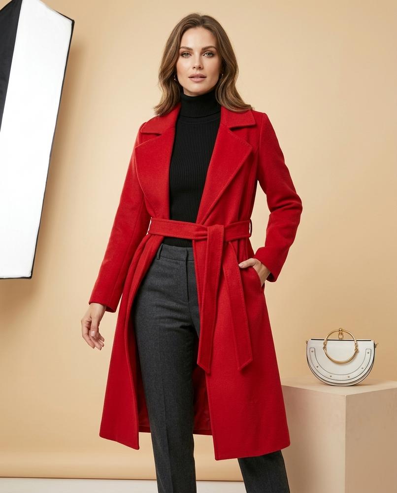 Lulus Secrets - Yodan | Belted Tailored Coat Women
