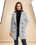 Lulus Secrets - Allan | Double-Breasted Checked Coat Women